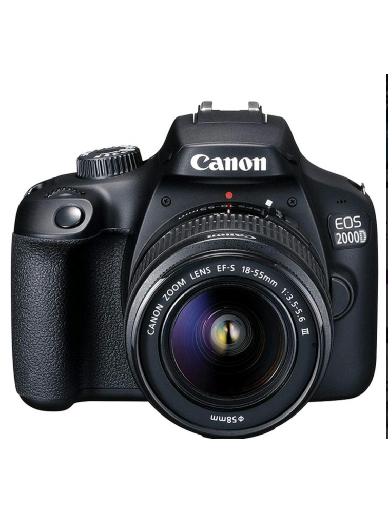 Canon 2000D Kit with EF-S 18-55mm f/3.5-5.6 DC III