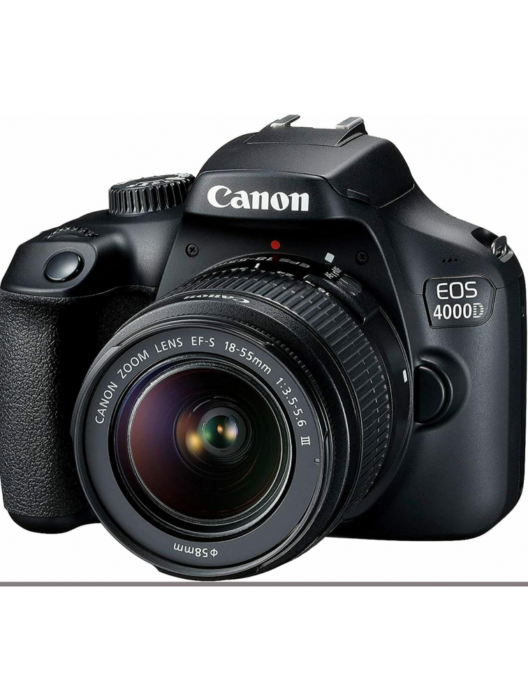 Canon 4000D Kit with EF-S 18-55mm f/3.5-5.6 III (Black)